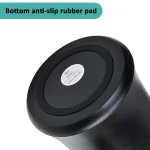 TINANA Portable Blender, USB Rechargeable with 600 ML Personal Juicer Cup, Household Fruit Mixer for Shakes and Smoothies, Ideal for Travel, Home and Office-Black