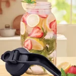 TINANA Cold Brew Coffee Maker, 64 oz Wide Mouth Mason Jar Pitcher with Stainless Steel Filter, Pour Spout Handle Lid, Heavy Duty Glass Airtight & Leak-Proof Pitcher for Iced Brew Coffee & Tea Lemonade