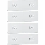 AKTECKE Shower Caddy Adhesive Replacement, No Drilling Transparent Adhesive Wall Hooks