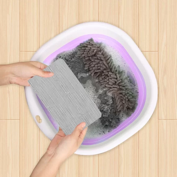 Microfiber Duster for Cleaning Fan, High Ceiling, Blinds, Furniture, Cars , 9PCS Extendable Feather Duster 30 to 100 Inches, Reusable Bendable Washable