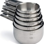 TINANA Stainless Steel Measuring Cups Set (6 Piece Set)